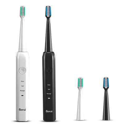 

Platinum Swiss TB-011 electric toothbrush (send 4 brush head) Inductive charging sound vibration deep cleaning elegant black