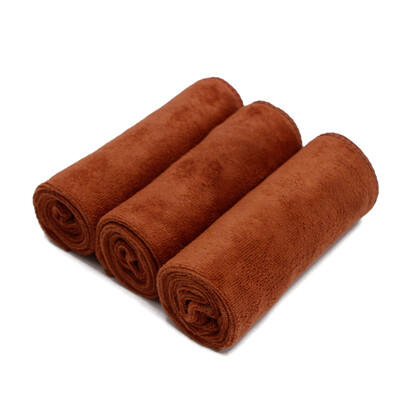 

Ogilvy car wash towel cleaning cloth car supplies special thickening absorbent lint size multi-function brush towel blue purple coffee three loaded