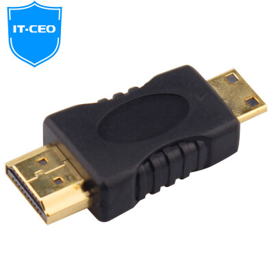 

IT-CEO Mini HDMI to HDMI Mini HDMI-адаптер HDMI революция мини-HDMI справедливая плата компьютер преобразования голова черная V7XF07