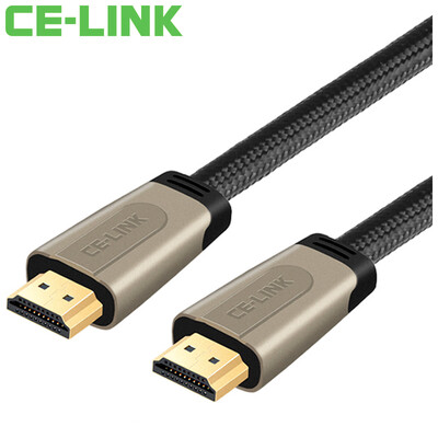 

CE-LINK HDMI cable 15 meters high-definition cable version 20 computer HDTV monitor projector line support 4K 2K braided wire round 1827