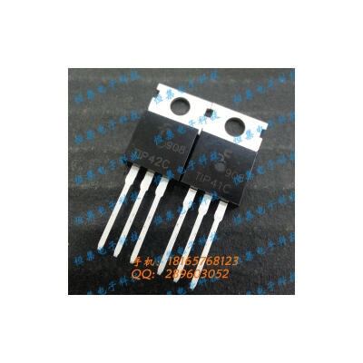 

Free shipping 40pcs/lot TIP41C TIP42C Darlington transistor pair tube TO-220 new original