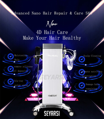 

2017 Newly nano hair care machine scalp care machine hair repairing hair steamer