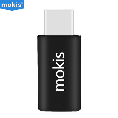 

Moqi Si Micro USB Type-C трансфицировали адаптер / линии данных Android / черный алюминий зарядки поддержки кабеля Macbook Apple / Huawei / визуальная музыка /