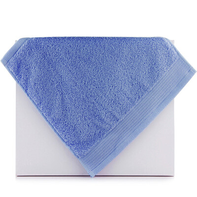 

Sanli Class A thickened long-staple cotton satin square square towel cotton absorbent soft&comfortable lanyard baby available steel blue