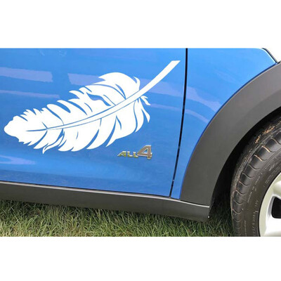 

Shengte waterproof sunscreen car sticker paper clip with bow scratch car sticker size 198cm