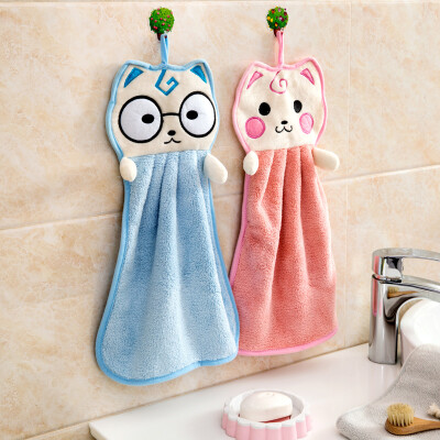 

Accorable high-level towel towel thicker can not afford hair strong kitchen bathroom multi-function small towel 3 installed YG-Q088