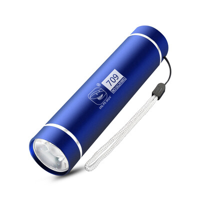 

Smile Shark 709 Blue Glossy Pocket Mini Flashlight Mini led outdoor portable small household