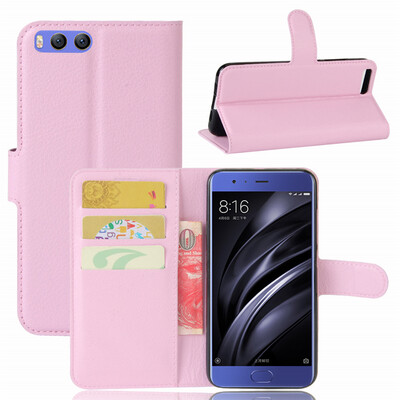 

GANGXUN Xiaomi Mi 6 Case High Quality PU Leather Flip Cover Kickstand Anti-shock Wallet Case for Xiaomi Mi 6