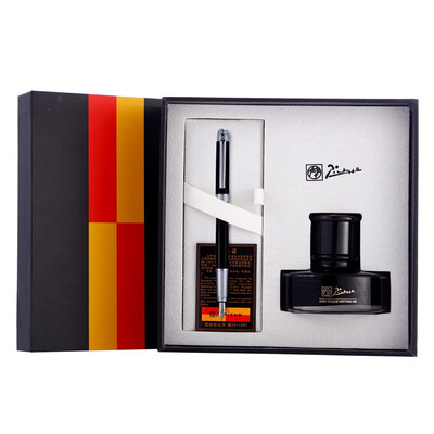 

Пикассо (pimio) Т-09 чистого серебра пера клип Финансовые / чернилами + Ink Gift Set