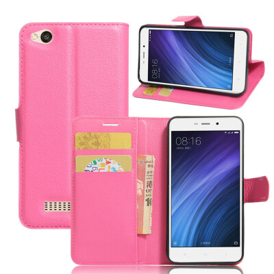 

GANGXUN Xiaomi Redmi 4A Case High Quality PU Leather Flip Cover Kickstand Anti-shock Wallet Case for Xiaomi Redmi 4A