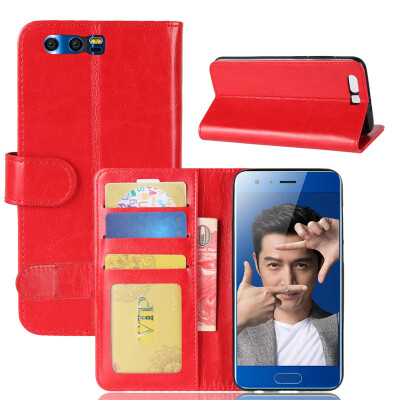 

GANGXUN Huawei Honor 9 Case High Quality PU Leather Flip Kickstand Wallet Cover for Huawei Honor 9