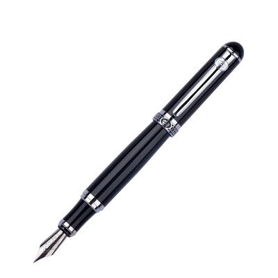 

Duke DUKE impression series silver clip bright black iridium pen pen ink pen