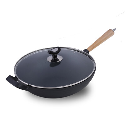 

Yi Luxuries 30cm Casting iron pan(Apply To Fire And Induction Cookers