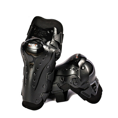 

NERVE Мотоцикл Gear Kneepad Четыре сезона Внедорожники Anti-Fall Верховая езда Локомотив Теплые двухсекционные мужские клипаны Black One Size