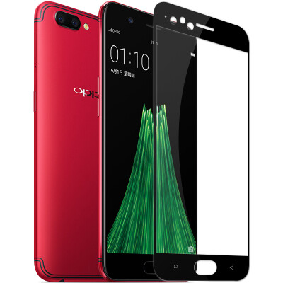 

[Полноэкранный двухкомпонентный] KOOLIFE OPPOR11 полноэкранный стальной пленочный полноэкранный фильм полный охват защитной пленки мобильного телефона oppo r11-black