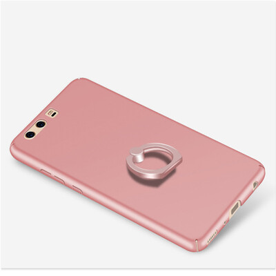 

Телефон Чехол для Huawei P10 Ultra Тонкий Slim Обложка Простой PC Back Ring Holder 360 ° Защита вращения для Huawei P10