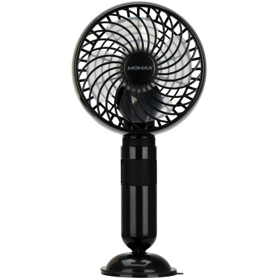 

MOMAX MOMAX IF1 two-in-one emergency mobile power fan charging small fan USB fan 2500mAH emergency charge black