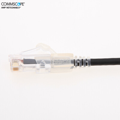 

CommScope 1859883-2 6 класс неэкранированных сверхтонких перемычек черного цвета 2 метра (оригинальный бренд Amp)