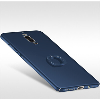 

Телефон Чехол для Huawei Mate 9 Pro Ultra Тонкий Slim Обложка Простой PC Back Ring Holder 360 ° Защита вращения
