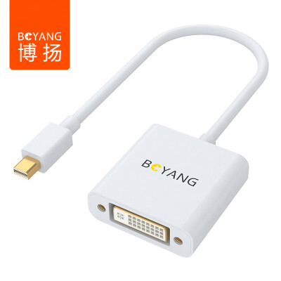 

Bo Yang (BOYANG) BY-06Z02 MiniDP to DVI conversion line Mini Displayport to DVI adapter converter projector Apple lightning cable