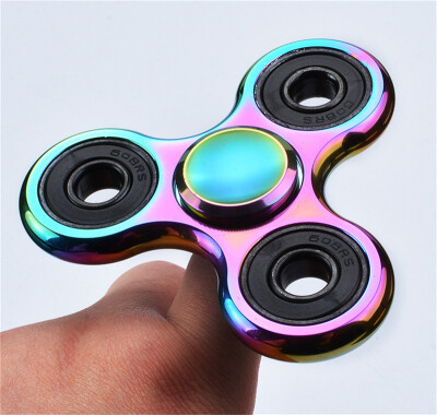 

Fidget Spinner Toy Stress Reducer Нержавеющая сталь с высокой скоростью вращения Идеально подходит для беспокойства Взрослые и де