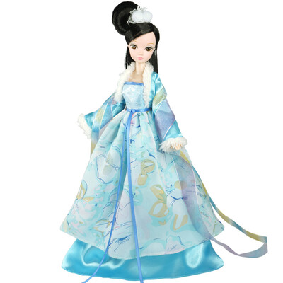 

Can be dolls Kurhn four seasons fairy series winter fairy costume doll Barbie doll girl toy birthday gift 10 joint body 1131