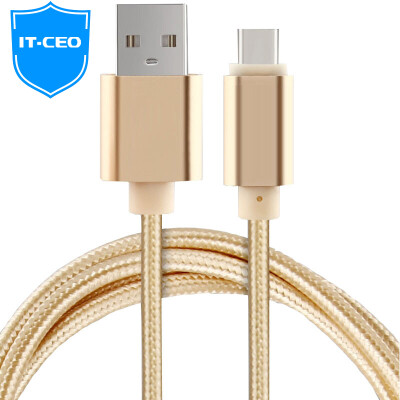 

IT-CEO USB3.1 / Type-C to USB2.0 Andrews mobile phone data cable charging line 1.2 m gold (support music / millet 5 / Meizu PRO5 / ZUK / Y1TYPE-B1)