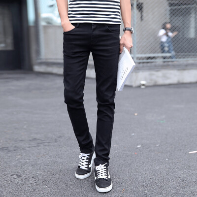 

YISHSTYLE Flat Front Slim Fit Pants