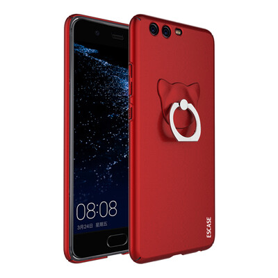 

ESCASE Huawei P10 Plus Mobile Phone Case Huawei P10 Plus Mobile Phone Case Huawei Mobile Phone Case All-in-One Paint Skin Series Hard Case Belt Ring
