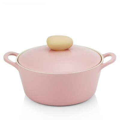 

Neoflam South Korea imports 28L large capacity binaural pot pot stew pot non-stick coating induction cooker general use EK-RD-C22I mint blue 22CM