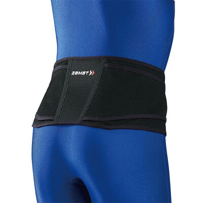 

ZANST ZAMST Professional sports waistband ZW-4 new CoolMax breathable wetness mild protection protection lumbar lumbar protector 1 only black L