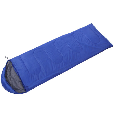 

Shengyuan sleeping bag outdoor four seasons thicker sleeping bag adult summer nap can be machine wash travel sleeping bag sapphire blue