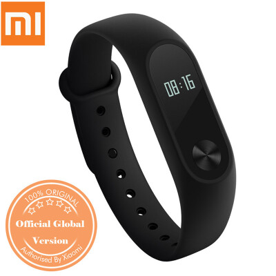 

International version Xiaomi Mi Band 2 Miband 2 Smart Bracelet Wristband Waterproof IP67 Fitness Tracker Sleep Passometer Android