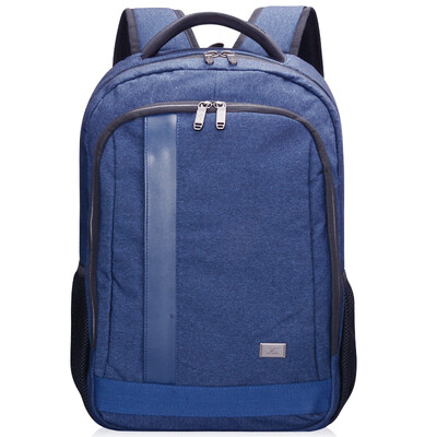 

Семь волов компьютер сумка 15,6 дюйма плеча сумка брызг воды моды тенденция ноутбук большой емкости рюкзак синий B0100462-208