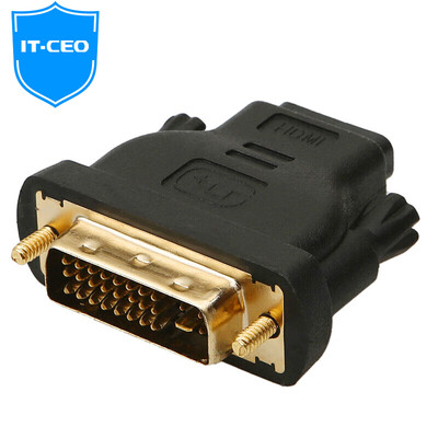 

IT-директор V7DV-1 DVI (24 + 5) женский мужской адаптер HDMI HDMI к DVI двунаправленной передачи головки DVI адаптер