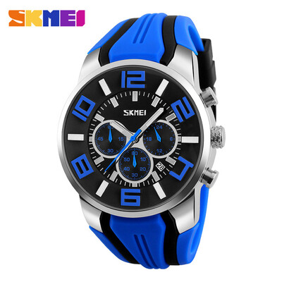 

Top Fashion Brand Luxury SKMEI Watches Men Watch Casual Quartz Wristwatch Waterproof Female Clock For Relogio Masculino 9128