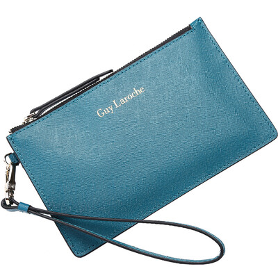 

Guy Laroche кожаные сумочки сумочки молния женский кошелек GS4100001-08 синий