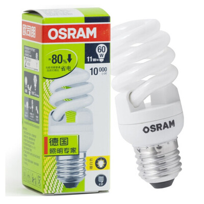 

OSRAM OSRAM full spiral energy saving lamp 8W warm white E27