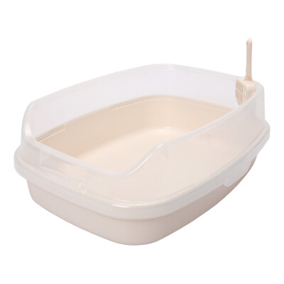 

Mika large open cat toilet cat cat pot cat toilet large cat sand basin cat toilet ivory leucorrhea granules