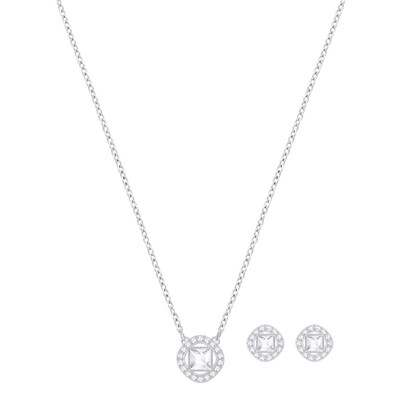 

Мода SWAROVSKI Swarovski обруча серьги женские модели простой дикий ожерелье костюм 5356951