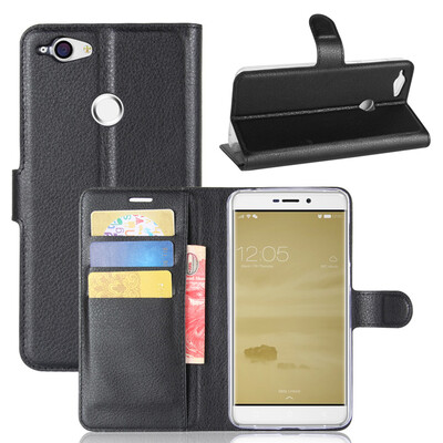 

GANGXUN Blackview R7 Чехол из высококачественной кожи PU с флип-чехлом Kickstand Anti-shock Кошелек для Blackview R7
