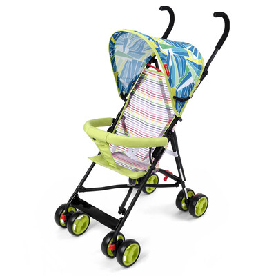 

ДЕТСКОЕ For Baby Travel Портативный складной прогулочной легкий моды простой четверо детей зонтик коляска зеленый