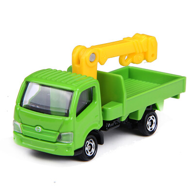 

TOMY multi-card simulation alloy car model car children's toy car simulation car series # 37 Hino crane truck 392668