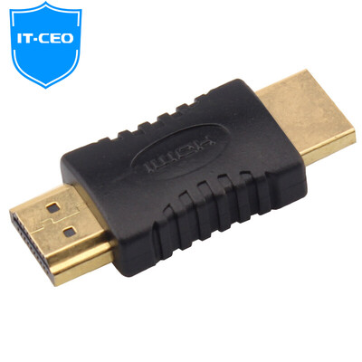 

IT-CEO V7XF32 стандарт HDMI превращает общественный кабель преобразования головы HDMI общедоступный на HDMI адаптер HD HDMI разъем разъем черный