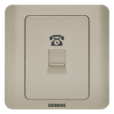 

Siemens (SIEMENS) 5TG01151CC133 switch socket prospect broadband socket (gold brown)