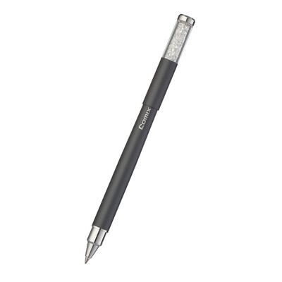 

Cox 05mm Love Crystal Pen Gel Pen Orb Bead Signature Pen 1 set RP6204 Gray