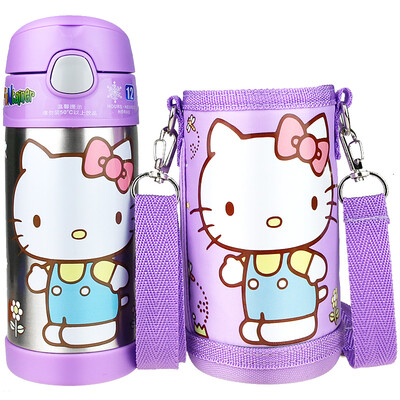 

Jingdong Супермаркет] [HELLO KITTY Hello Kitty детей соломенная Чашку чайник воды из нержавеющей стали мужские и женские студентов (в том числе наборы чашек) 350мл розовый