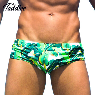 

Taddlee Brand New Men Swim Wear Bikini Brief Swimwear Swimsuits Sexy Mens Swimming Boxers Trunks Surf Boardshorts Low Waist Size