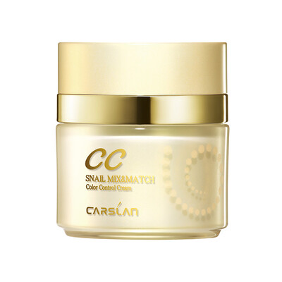 

Card blue Carslan snail color control cream CC cream 30g02 snow muscle bright Yan CC cream moisturizing concealer makeup