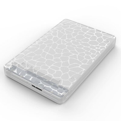 

Shuo Li Tai SEATAY HDS2010-C 25-inch fully transparent USB30 mobile hard disk box SATA serial port notebook mobile hard disk box support SSD transparent